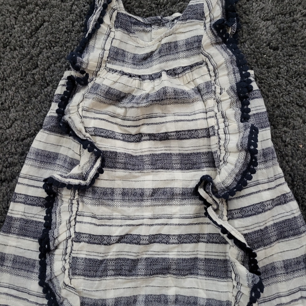 Jessica Simpson 24m black and white plaid dress